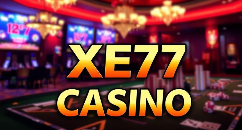 Live dealers and slot thrills at XE77 casino